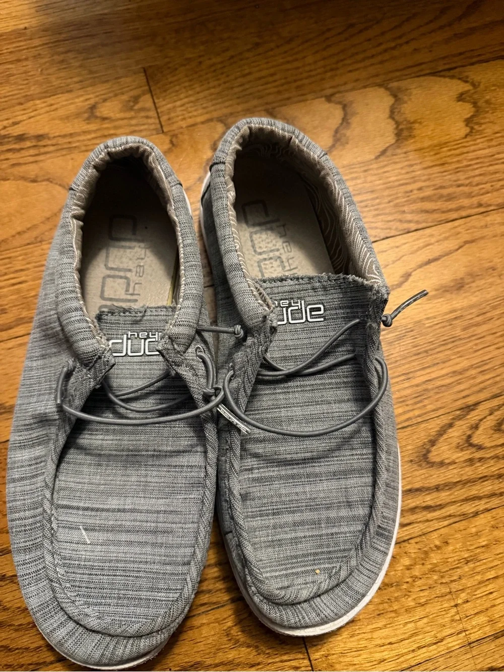 Hey Dude Kids Slip-On Sneakers in Grey